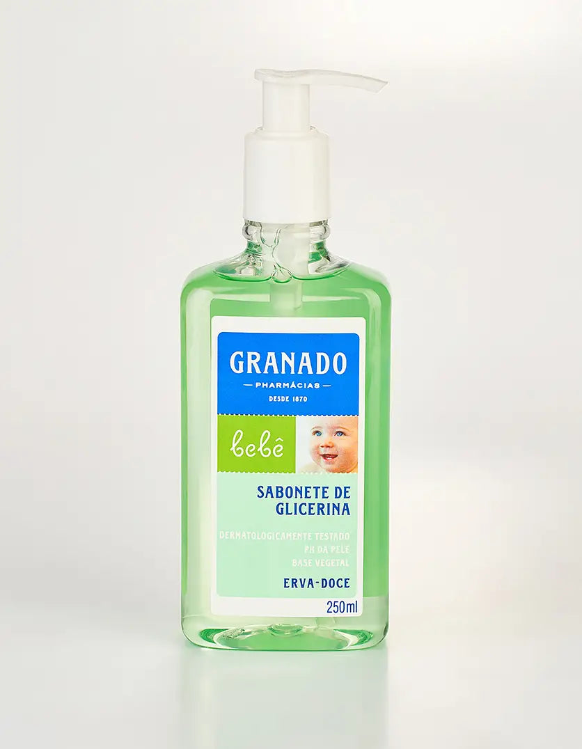 Sabonete Líquido de Glicerina Granado Bebê Erva-doce 250ml