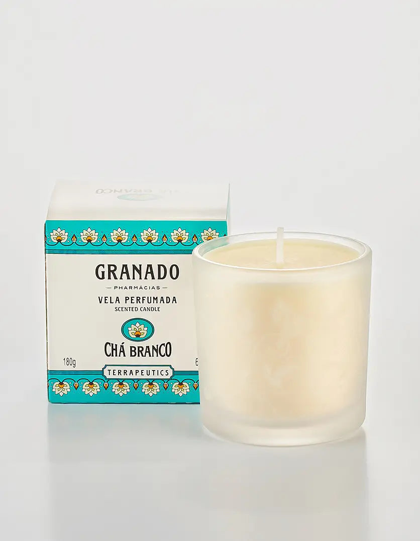 Vela Perfumada Granado Chá Branco 180g