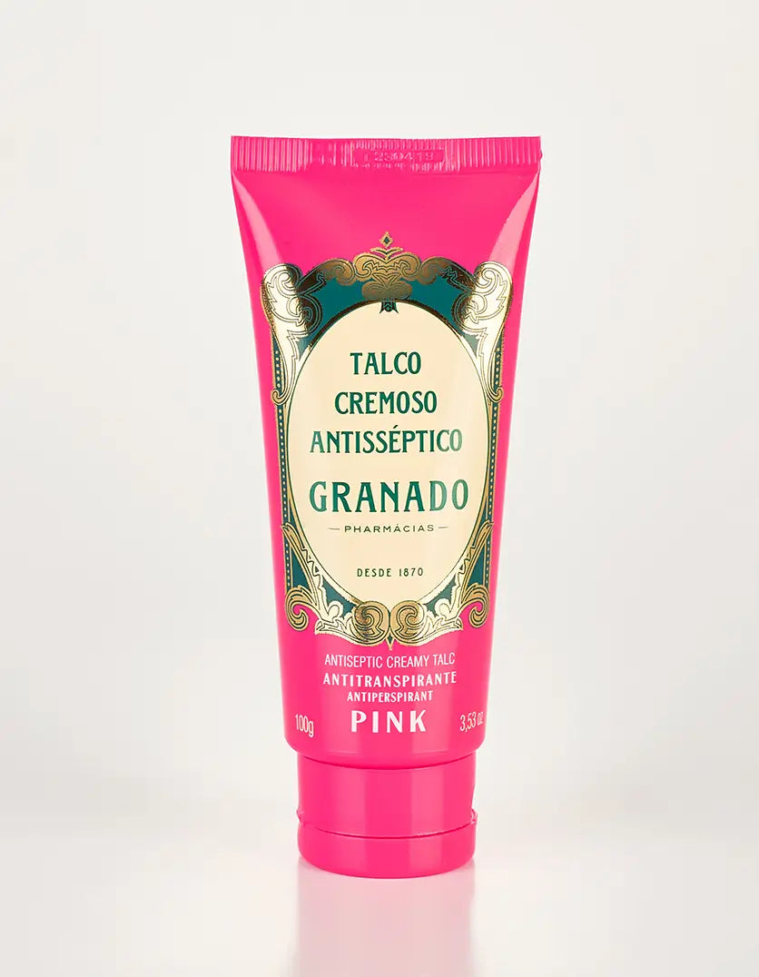 Talco Cremoso Antisséptico Pink 100g