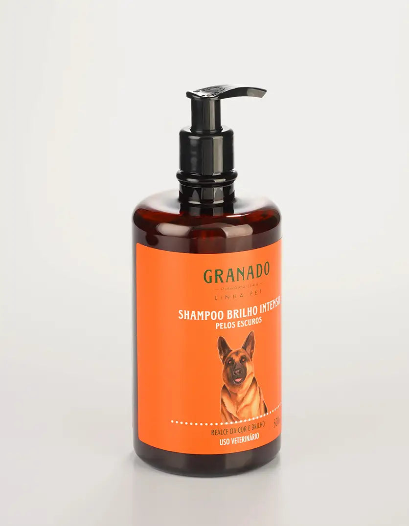 Shampoo Pet Brilho Intenso Pelos Escuros 500ml